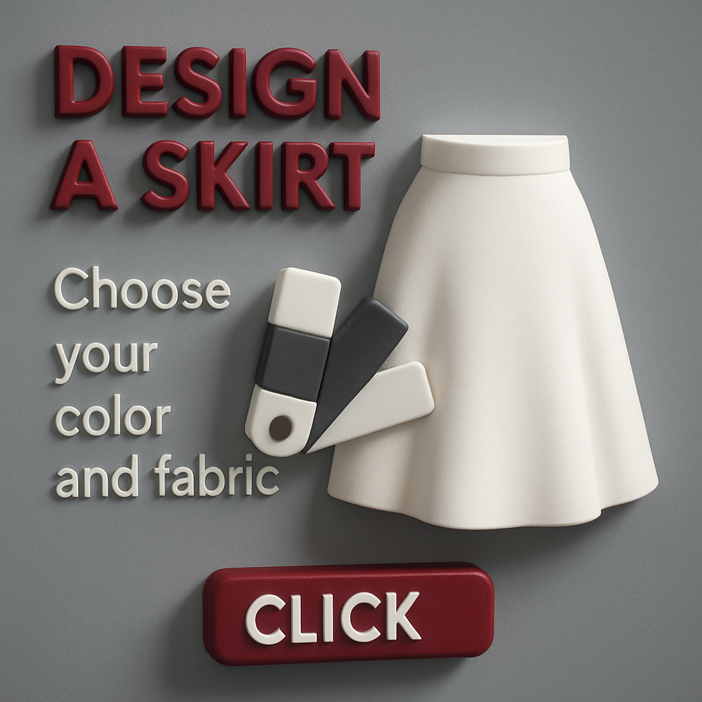 Design your own Modest skirt! (starting from €120,00)